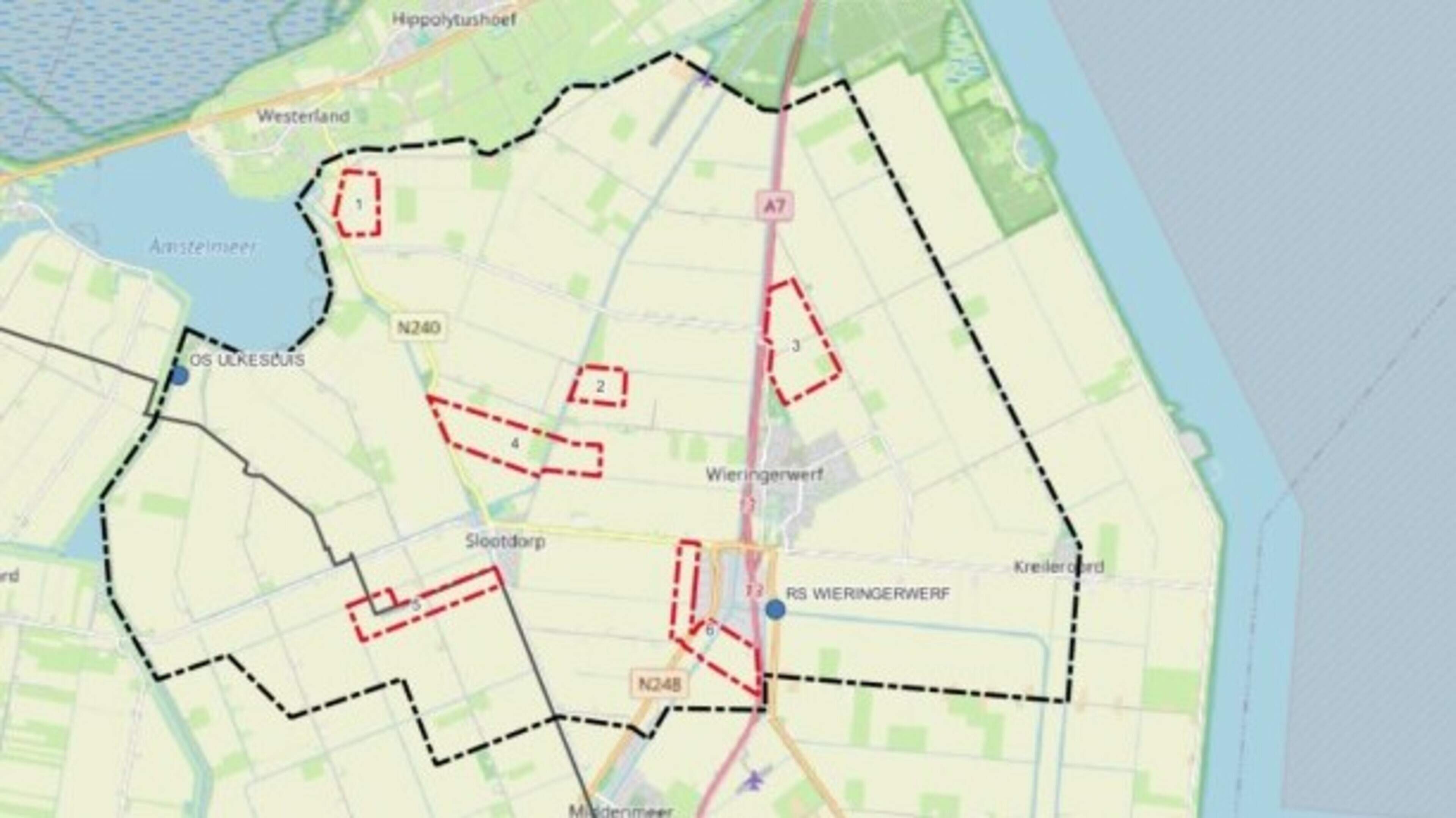Locatie op het oog in Wieringermeer voor uitbreiding hoogspanningsnet. ’Moet voorkomen dat het conse