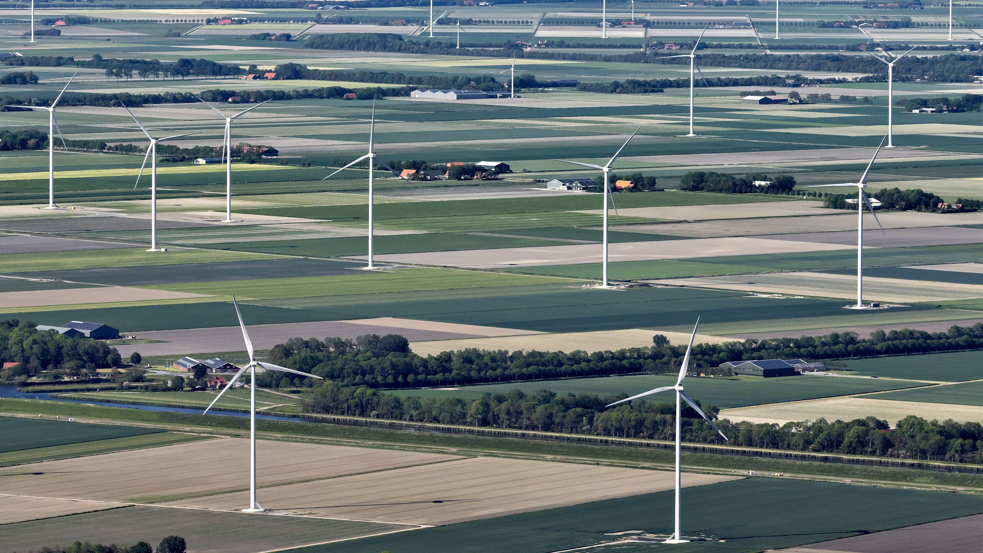 Doven obstakelverlichting windpark Wieringermeer weer iets vertraagd