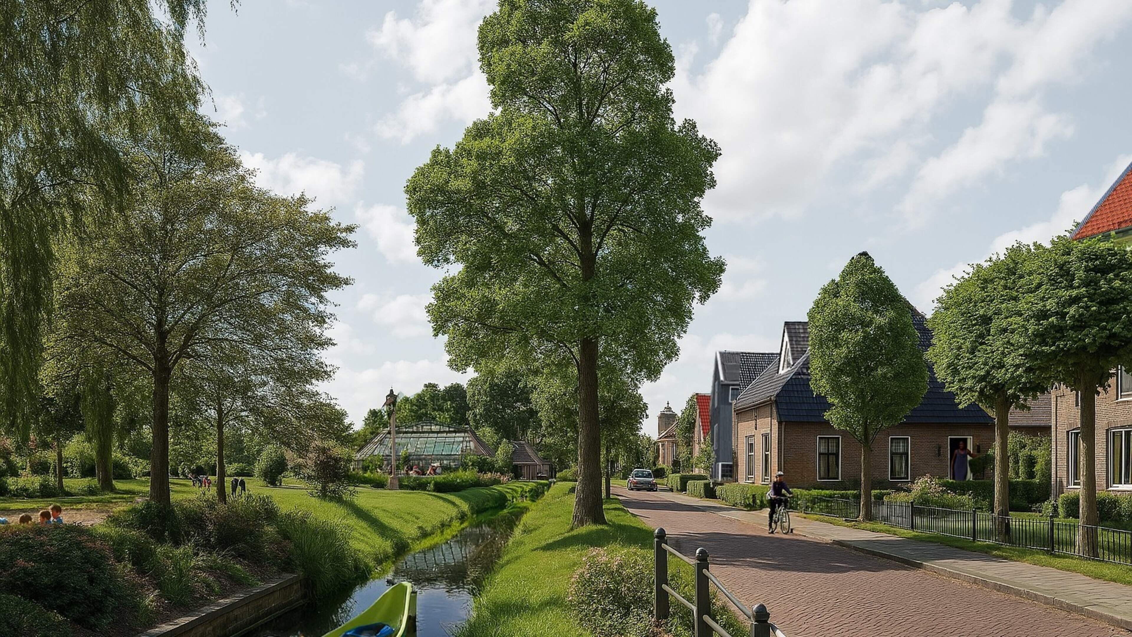 Eerste sfeerbeelden en handtekeningen voor nieuwe dorpswijk Hoogkarspel Zuid