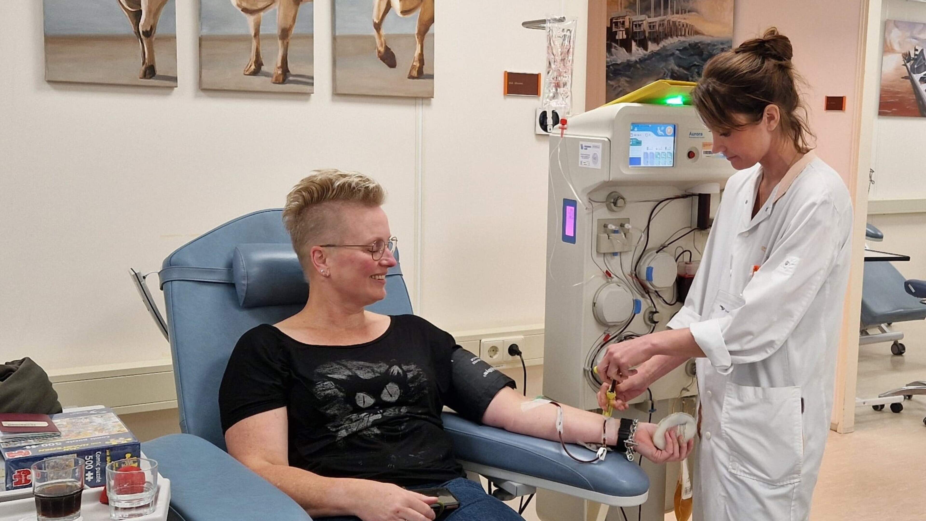Sanquin in Hoorn zoekt meer plasmadonors voor stijgende vraag
