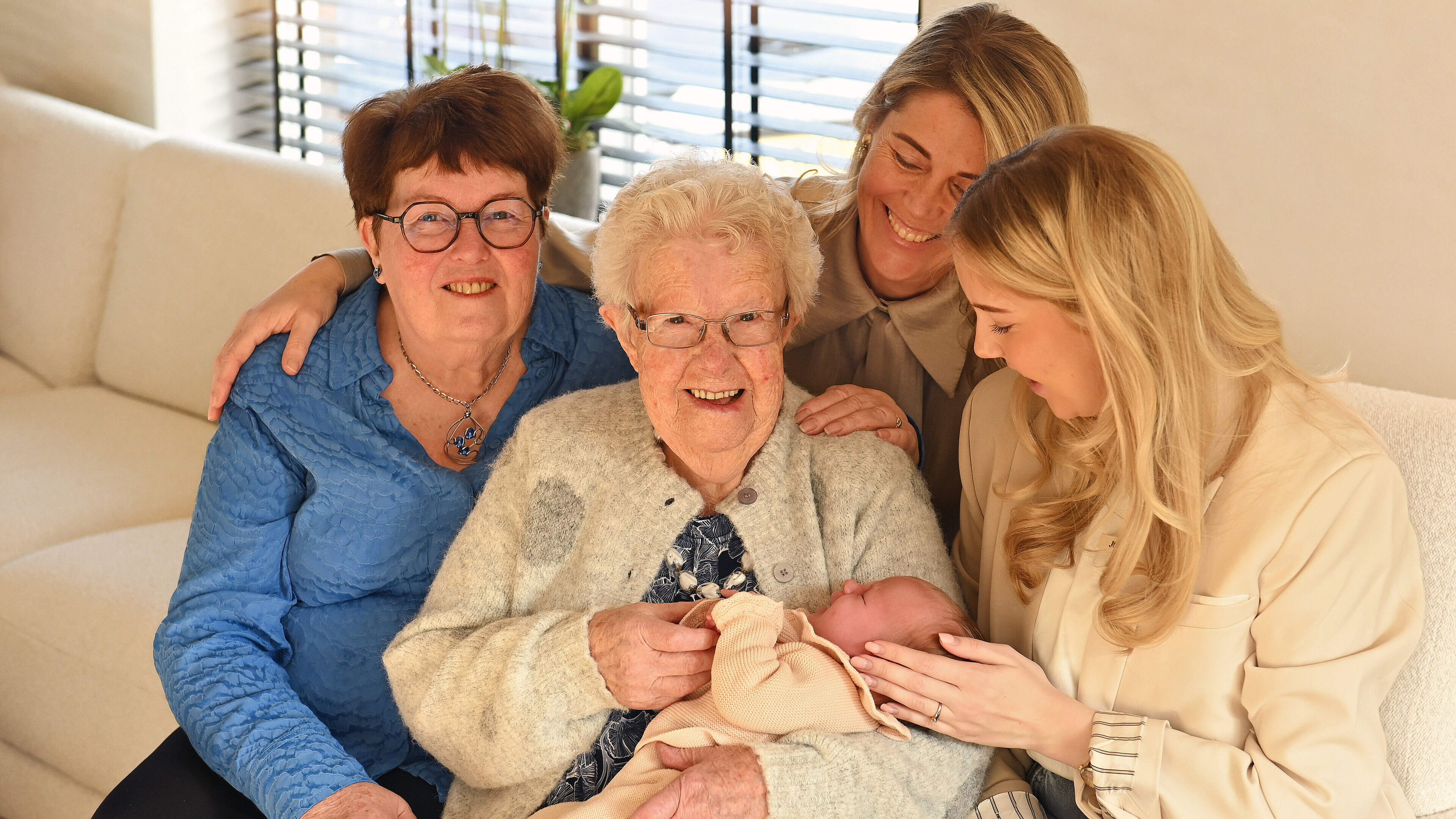 102 jaar tussen de eerste en de vijfde generatie: ’We hebben echt sterke en goede genen’