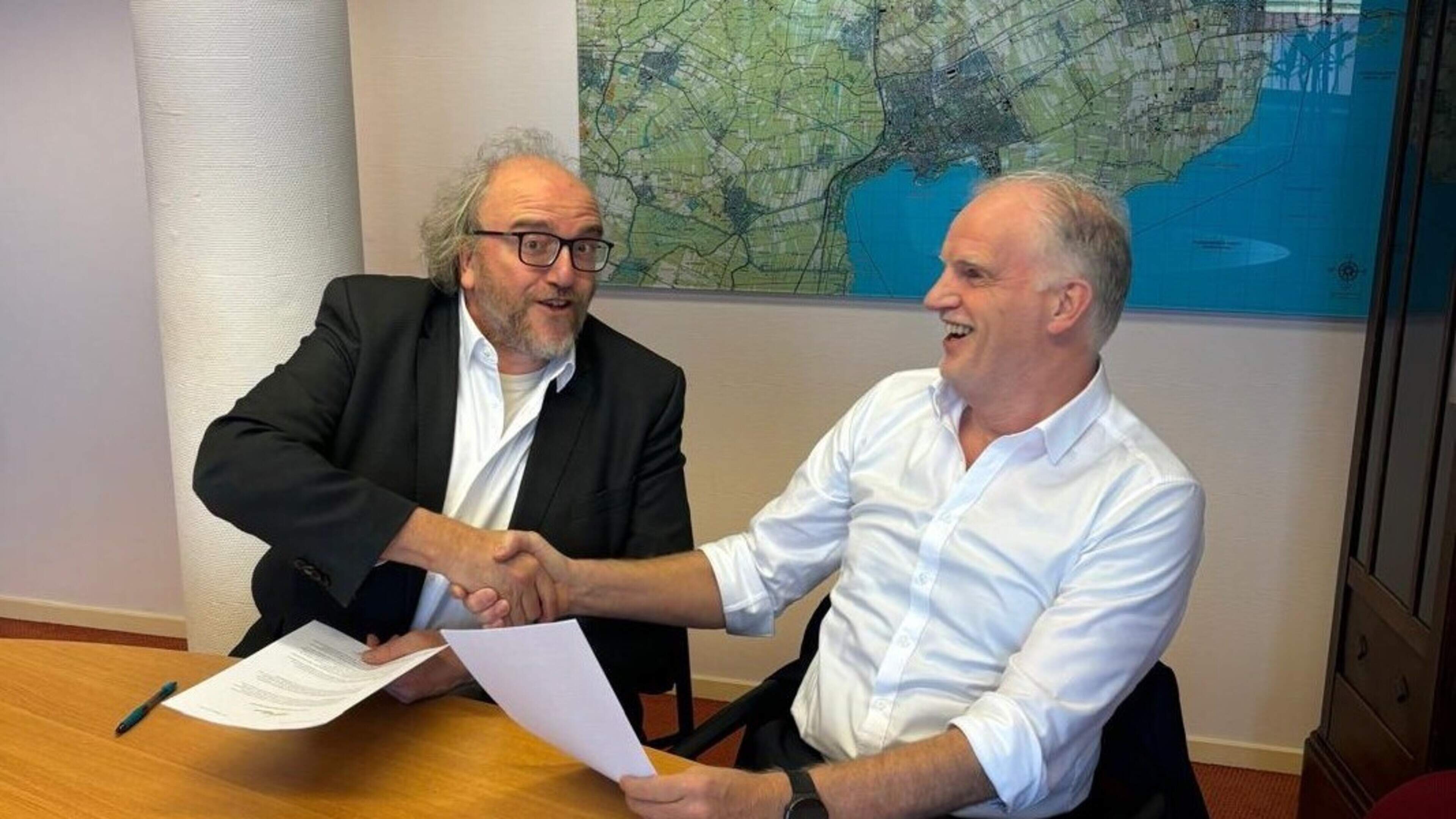 Grondverkoop maakt weg vrij voor 22 huurhuizen in Wognum. De Woonschakel kan aan de gang