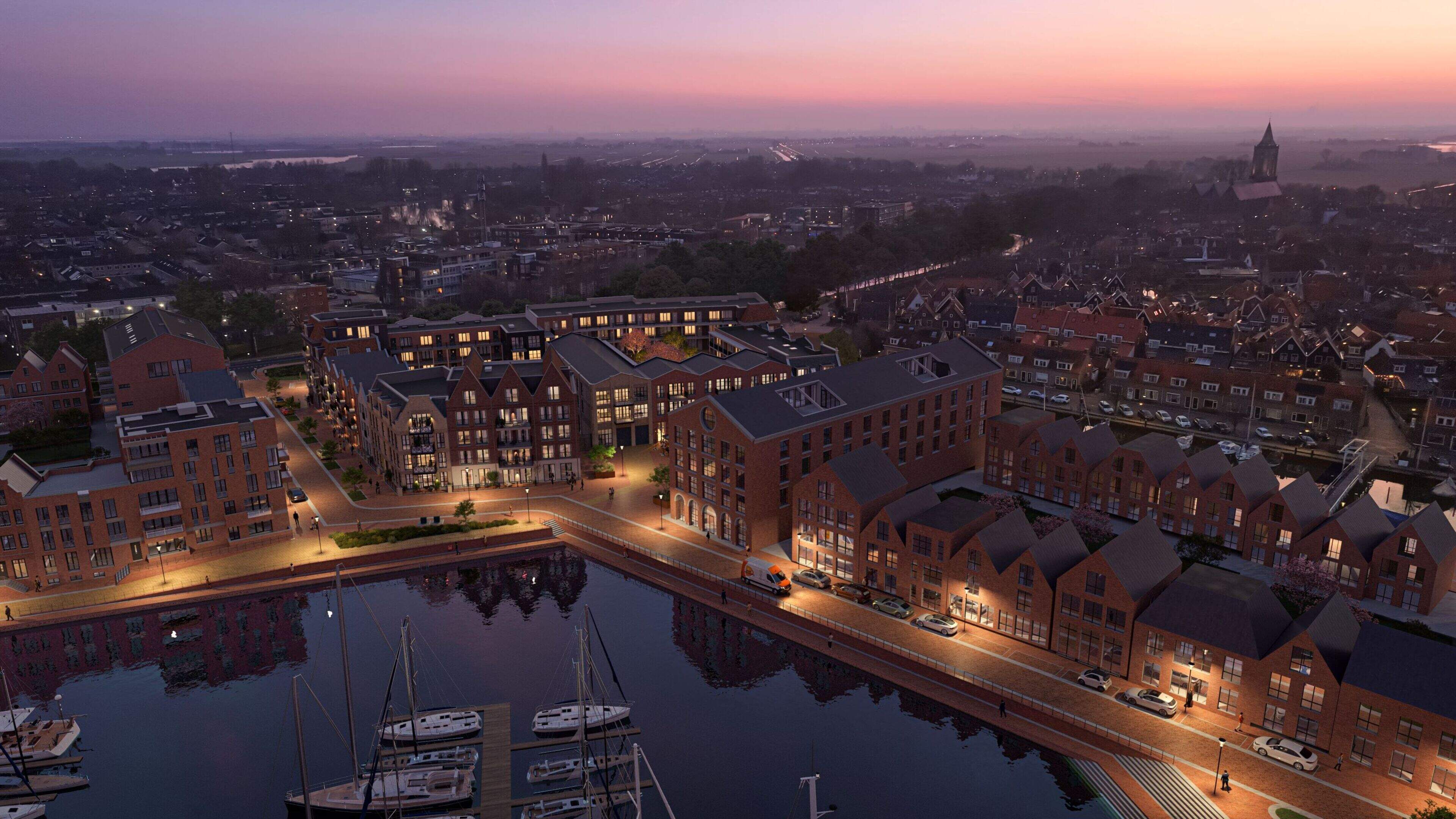 Online verkoop woningen ’Hart van Gouwhaven’ in Monnickendam gaat op 3 juni van start