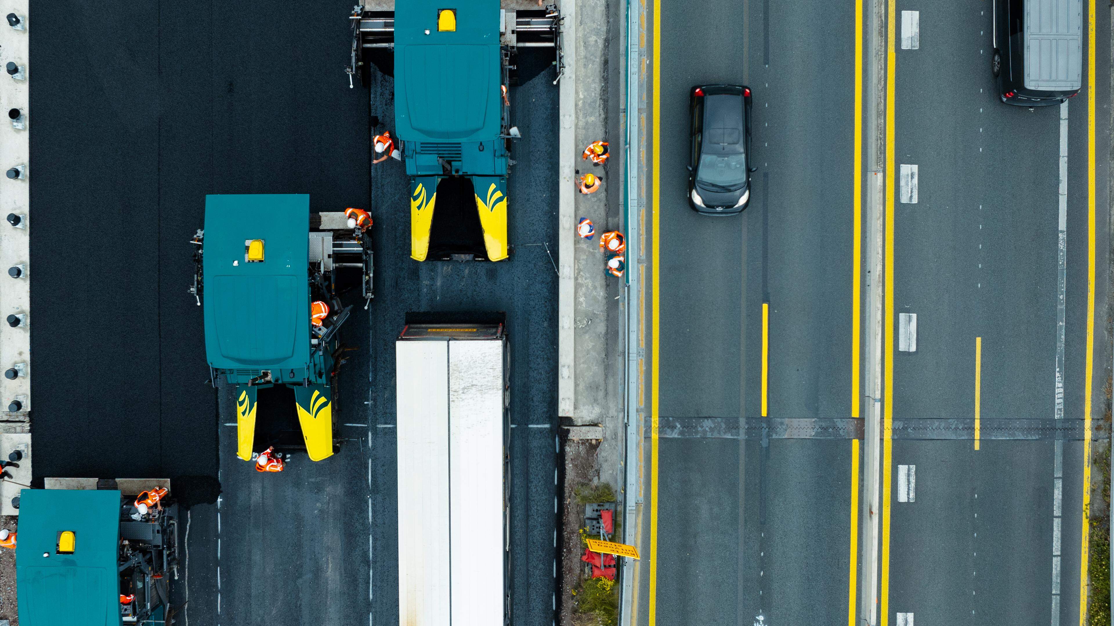 Laatste loodjes voor eerste weghelft brug A7: versterking is klaar en ...