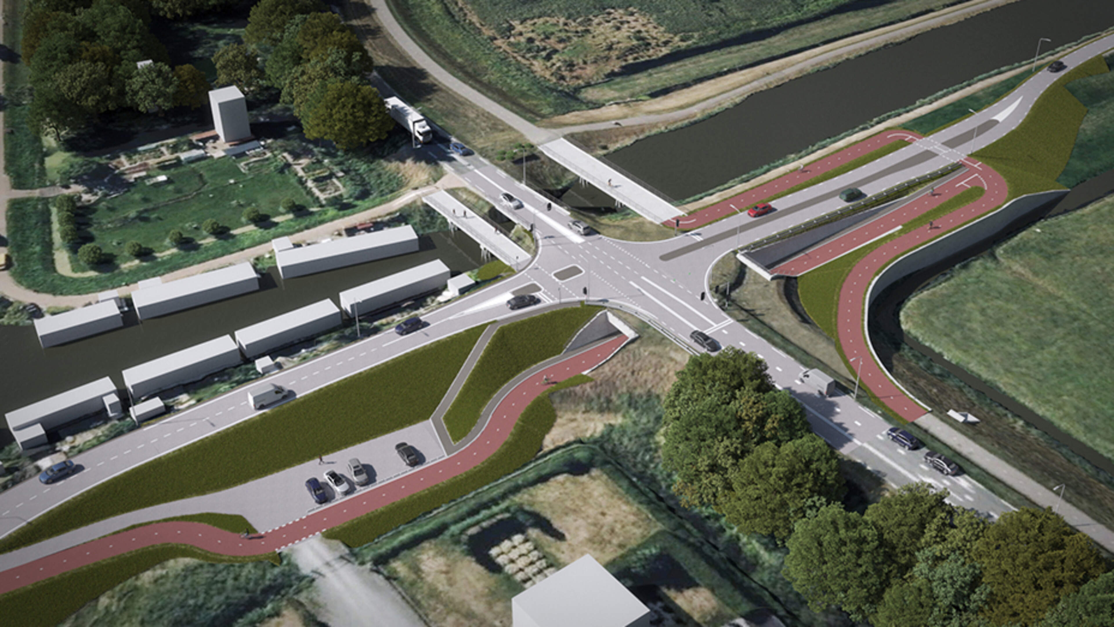 Provincie wil verder met ondertunneling Leeghwaterweg
