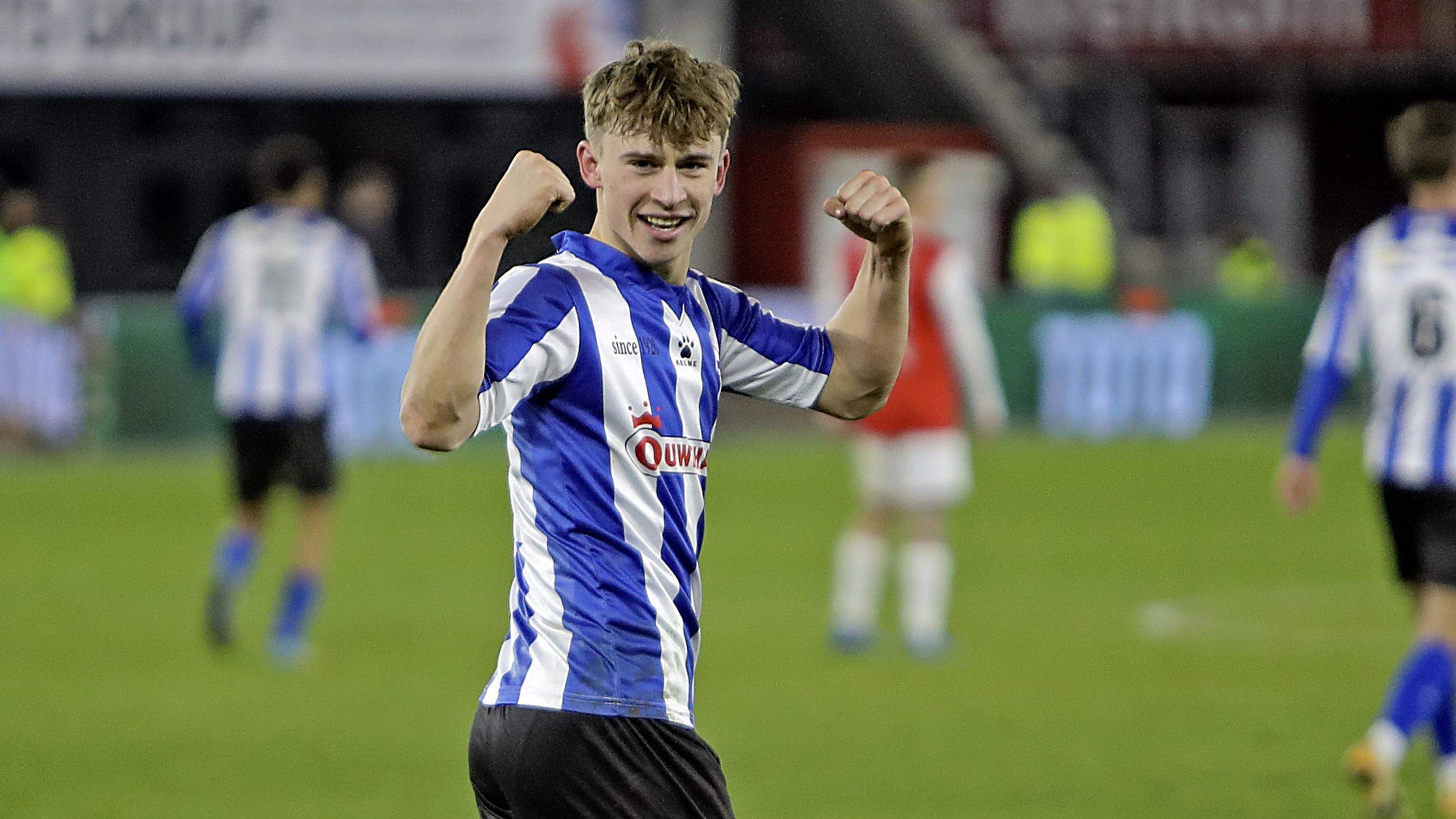 Bekerheld van Quick Boys van vorig jaar nu misschien op de bank bij AZ tegen... Quick Boys