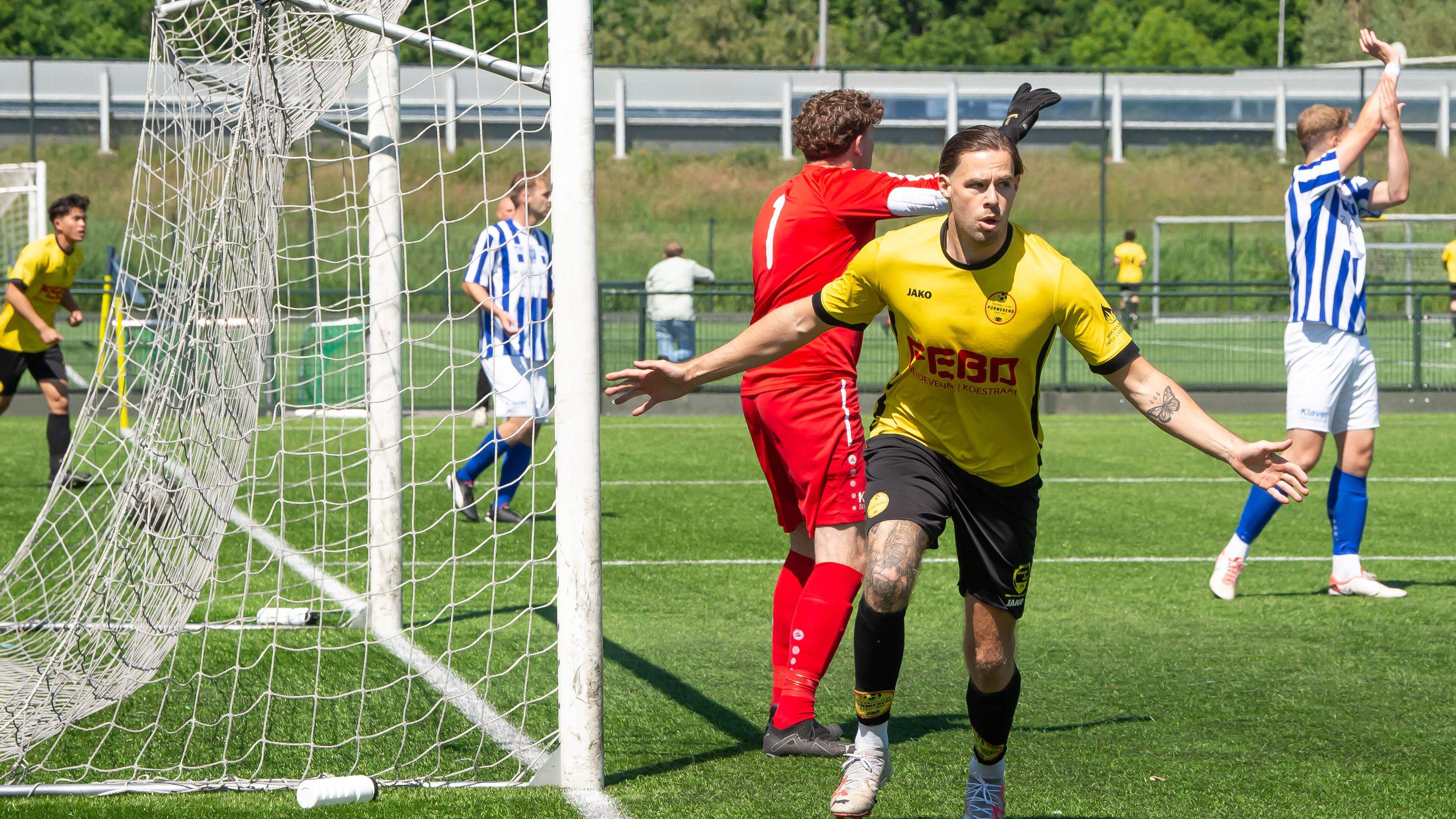 FC Purmerend ook volgend seizoen actief in derde klasse na gelijkspel tegen FC Castricum