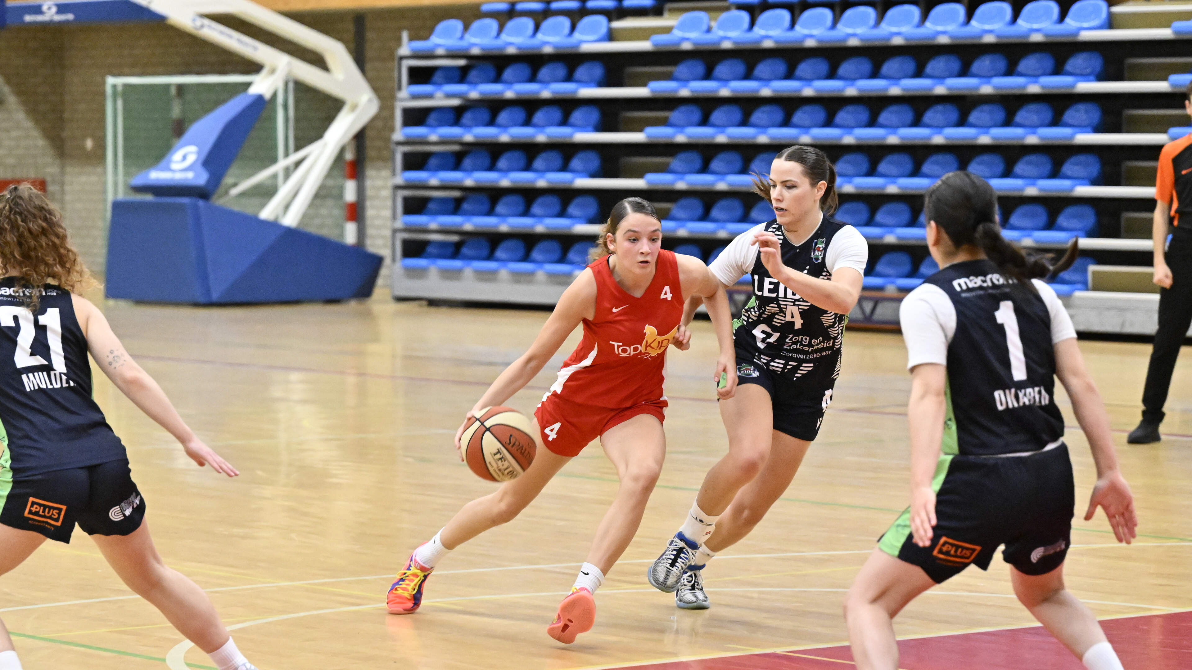 Basketbalsters Lions lijden bij QSTA United eerste competitienederlaag. ‘We legden niet genoeg energ